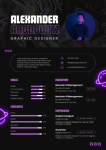 Sample resume design 4 by Job Vista