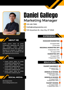 Sample resume design 7 by Job Vista